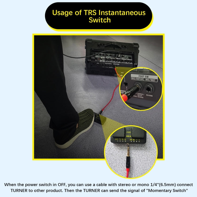 M-VAVE CUBE TURNER PRO Electric Guitar Effect Loop Bluetooth Spectrometer Controller