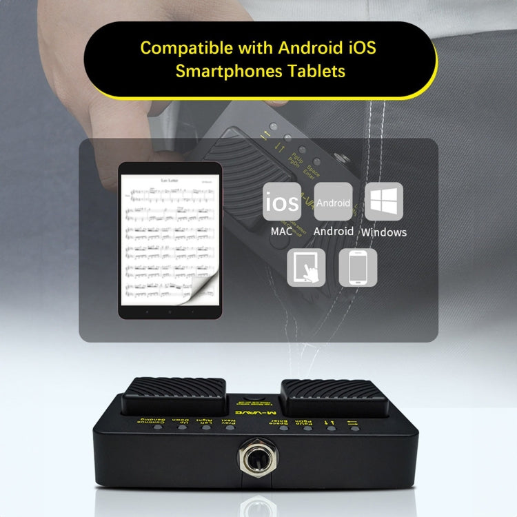 M-VAVE CUBE TURNER PRO Electric Guitar Effect Loop Bluetooth Spectrometer Controller