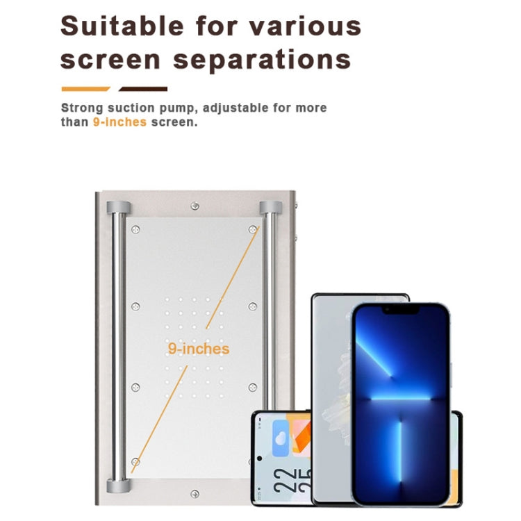 Baku BA-946+ 9 Inch 450W Phone Screen Separator With Electronic Glue Remove 220V EU Plug