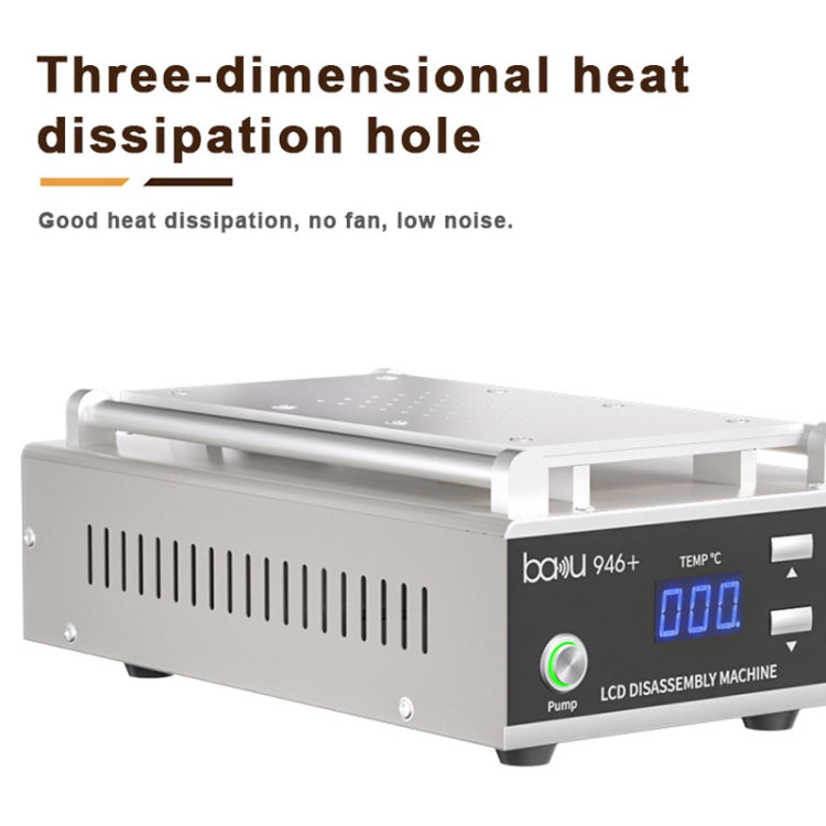 Baku BA-946+ 9 Inch 450W Phone Screen Separator With Electronic Glue Remove 110V US Plug