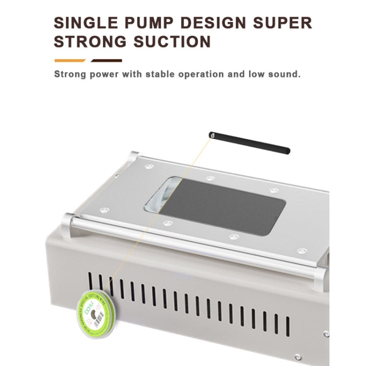 Baku BA-946+ 9 Inch 450W Phone Screen Separator With Electronic Glue Remove 220V EU Plug