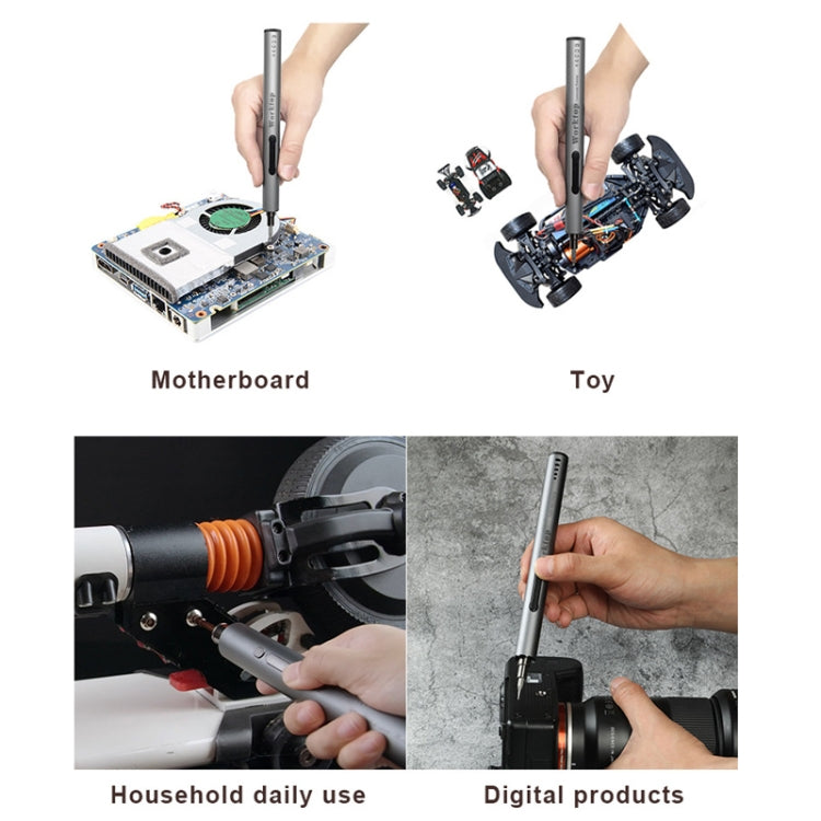 BAKU Worktop 280rpm/Min 0.35N.M Electric Screwdriver Set With 20 Bits
