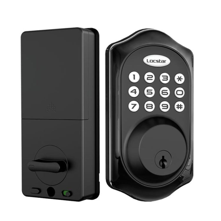 C88 Bluetooth Remote Tuya Automatic Smart Electronic Password Door Lock(Black)