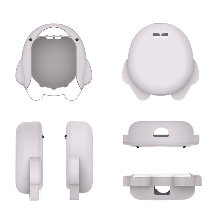 For Tamagotchi Uni (2023) Cartoon Shark Electronic Pet Game Console Silicone Protective Cover(C601)