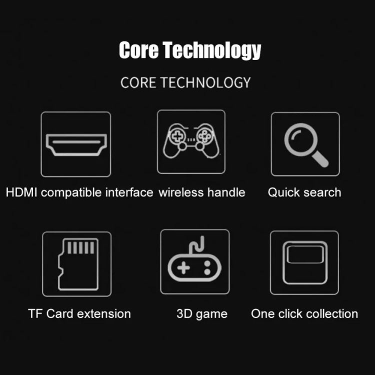 G10 GAMEBOX TV Box Dual System Wireless Android 3D Home 4K HD Game Console Support PS1 / PSP, Style: 256G 60,000+ Games (White)