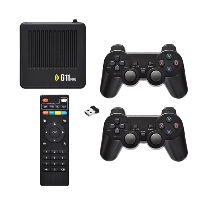 G11 PRO Game Machine TV Box Dual System HDMI HD 4K Retro Arcade, Style: 64G 30,000+ Games