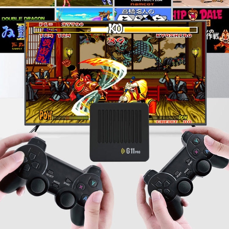 G11 PRO Game Machine TV Box Dual System HDMI HD 4K Retro Arcade, Style: 64G 30,000+ Games