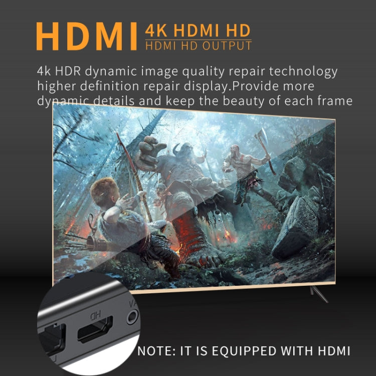 G11 PRO Game Machine TV Box Dual System HDMI HD 4K Retro Arcade, Style: 128G+Charging Handle