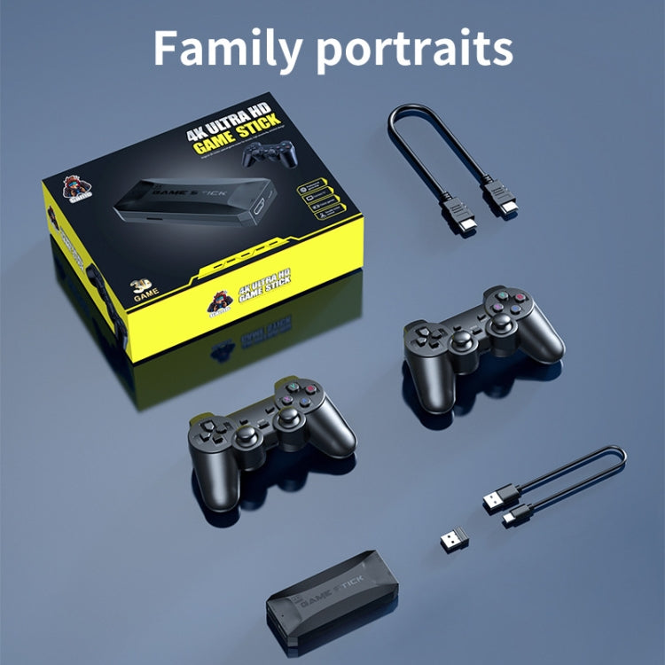 M16 3D HD 4K HDMI Video Game Console, Memory: 128G