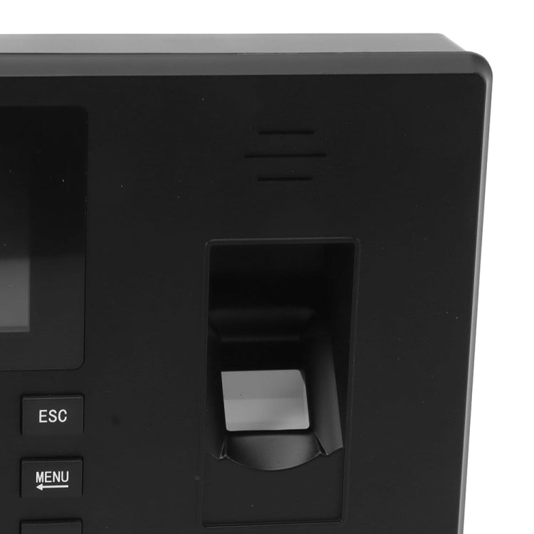 Fingerprint Recognition Voice Broadcast Smart Report Generation Attendance Machine, Model: Gold UK Plug