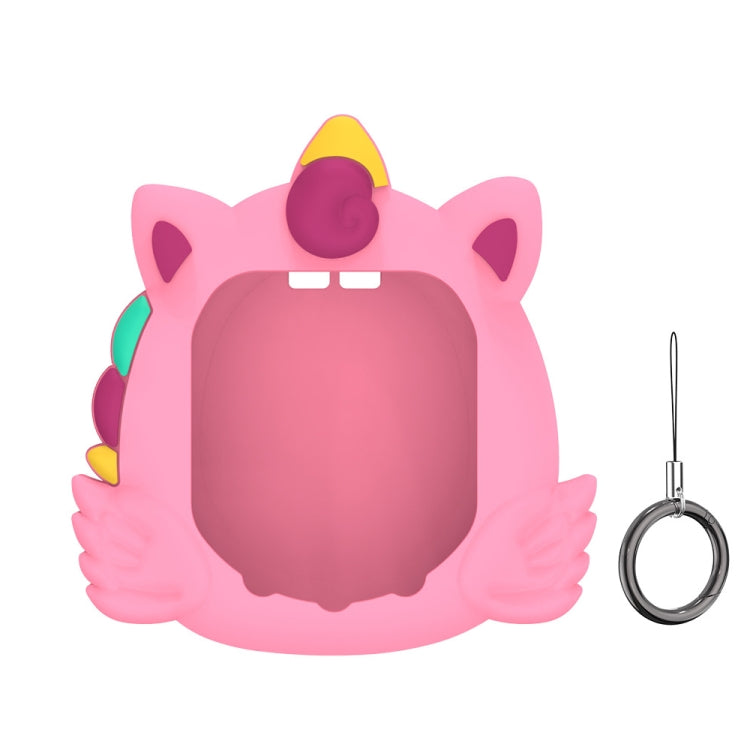 For Tamagotchi Uni (2023) Pet Game Console Silicone Protective Case(Pink)