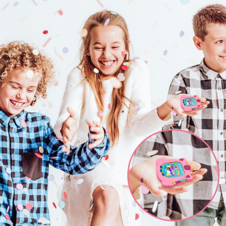 For Tamagotchi Uni (2023) Pet Game Console Silicone Protective Case(Pink)