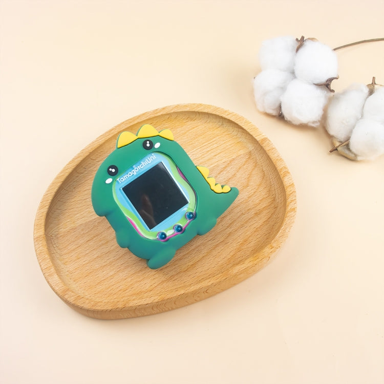 For Tamagotchi Uni (2023) Pet Game Console Silicone Protective Case(Dinosaur)