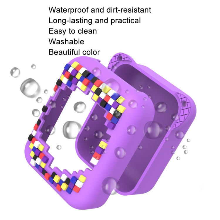 For Bitzee Pet Machine Silicone Case(Blue)