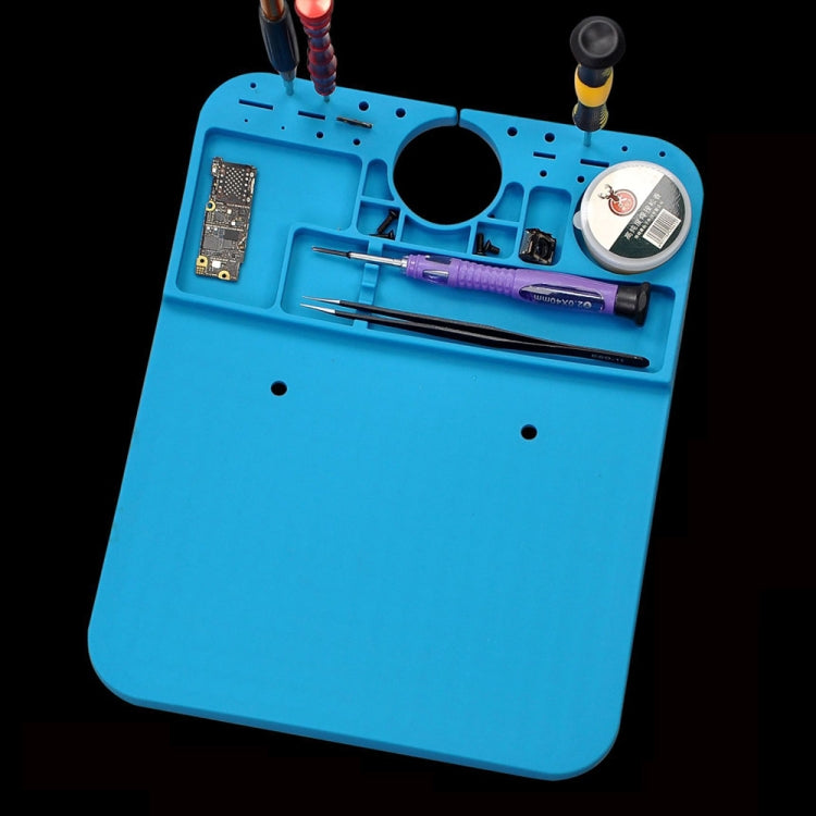 20x26cm Mobile Phone Repair Microscope Silicone Insulation Work Mat