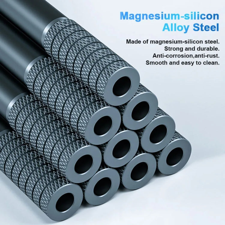 MECHANIC Cell Phone Motherboard Chip Degumming Brush PCB De-Tin Cleaning Cylinder Long Handle Brush, Style: Steel Wire