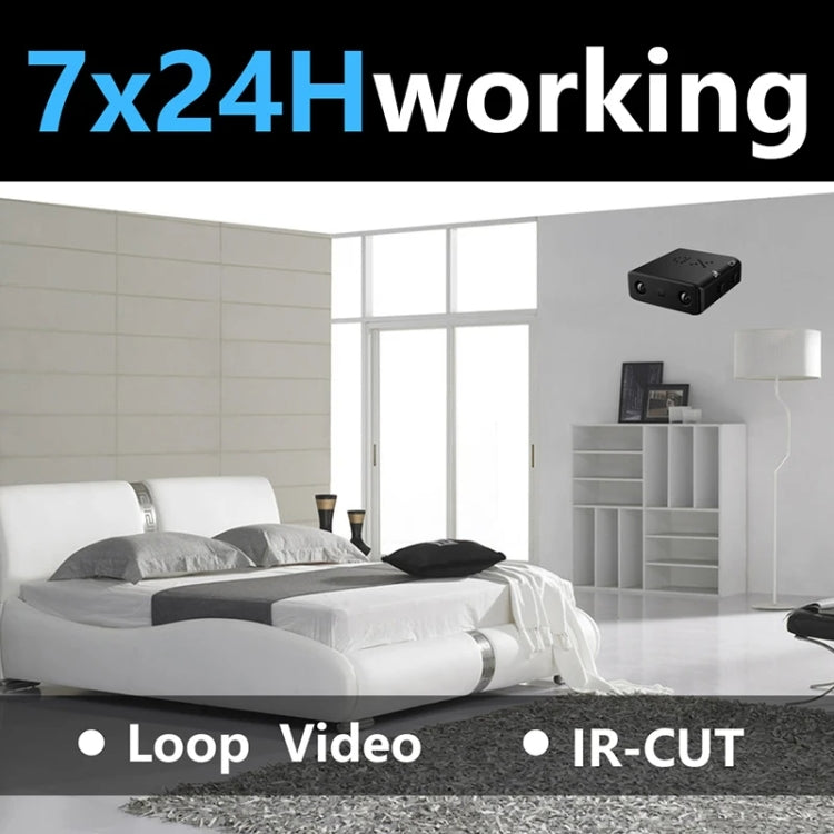 XD Camera 1080p HD Video Smart IR-CUT Infrared Night Vision Sports Camera(Direct Version No Battery)