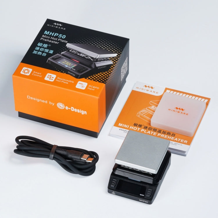 MINIWARE MHP50 Support PD/DC Power Supply 150W High Power Mini Thermostat Heating Station, Model: A5