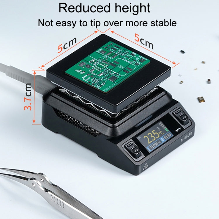 MINIWARE MHP50 Support PD/DC Power Supply 150W High Power Mini Thermostat Heating Station, Model: B5