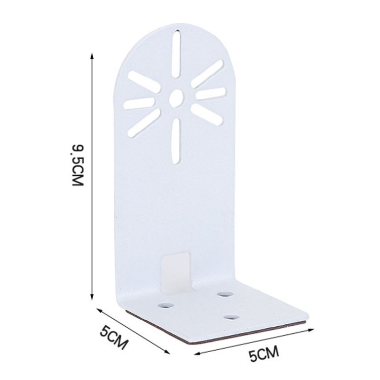 Nail-free Wall Mount Camera Bracket PTZ Version Hole-free Camera Surveillance Bracket(White)