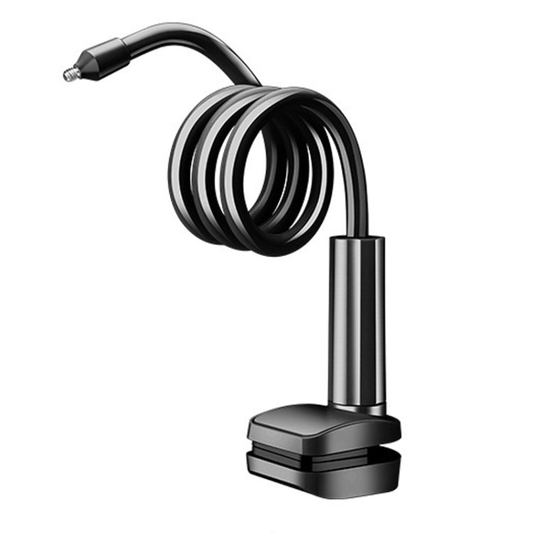 Punch-Free Surveillance Camera Mounting Bracket Cabinet Ceiling Rack, Model: Black 110cm