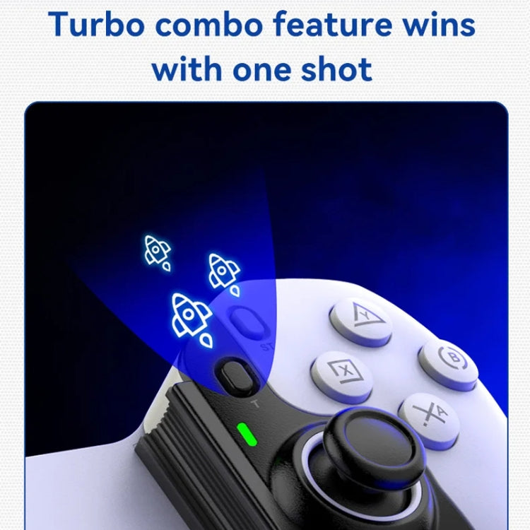 D9 Wireless Phone Stretching Game Controller For Switch / PS3 / PS4(Red)