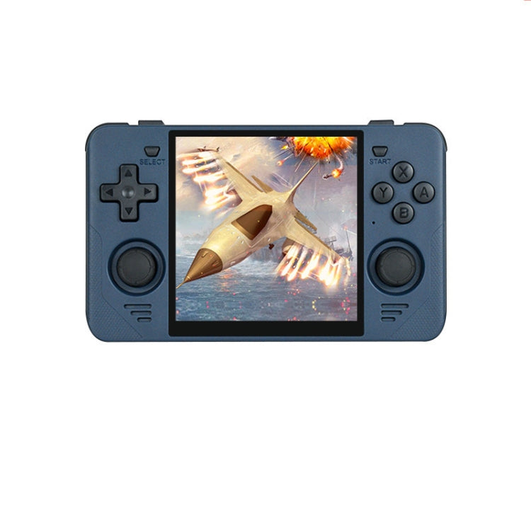 POWKIDDY RGB30  4 Inch IPS Screen Handheld Game Console Built In WIFI＋Bluetooth 16GB+128GB(Blue)