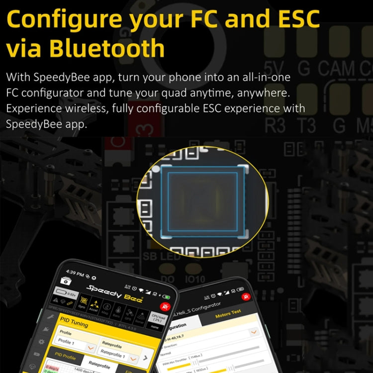 SpeedyBee BLS 50A 4-in-1 ESC 3-6S Lipo Barometer For RC Drone
