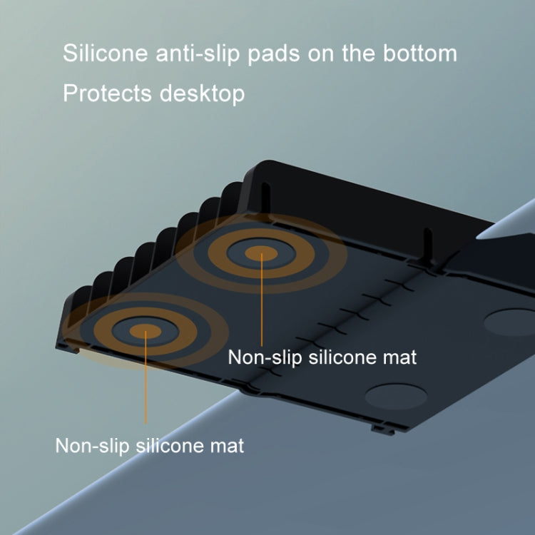 Game Disk Storage Stand Desktop Large Capacity CD Case(Black)