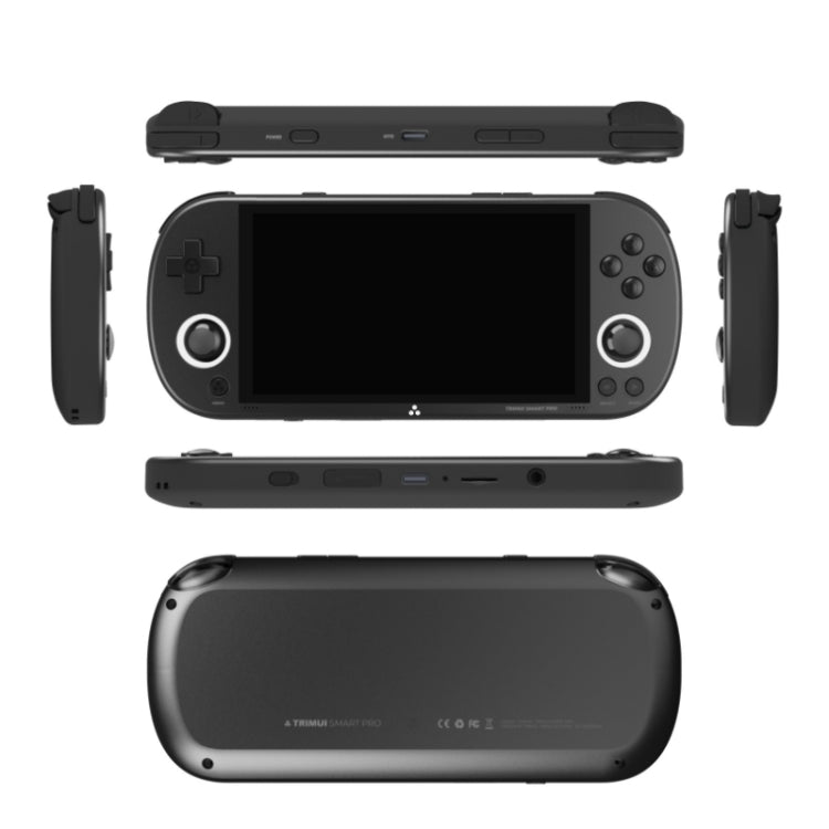Trimui Smart Pro 4.96 Inch IPS Screen Handheld Game Console Open Source Linux System 256G(Black)