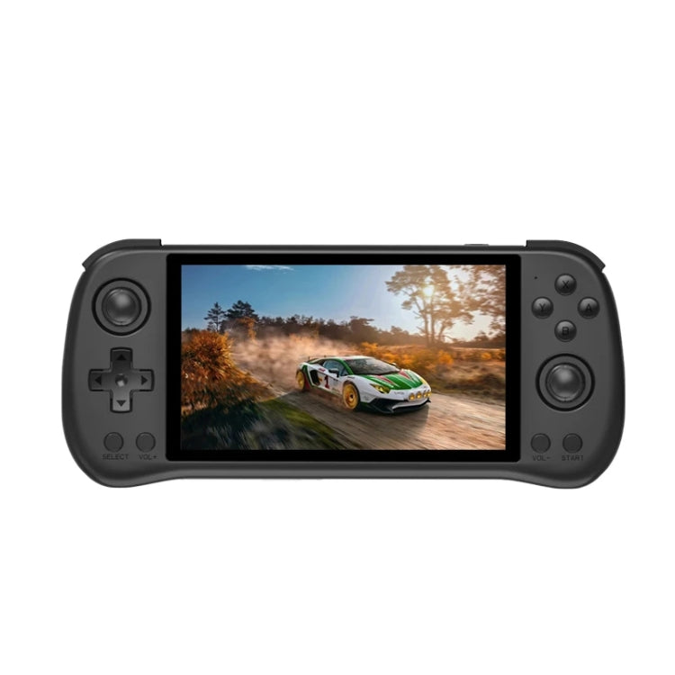 POWKIDDY X55 Game Console 5.5 Inch 1280 X 720 IPS Screen RK3566 Linux System Open-Source Retro Video Player 16GB+256GB(Black)