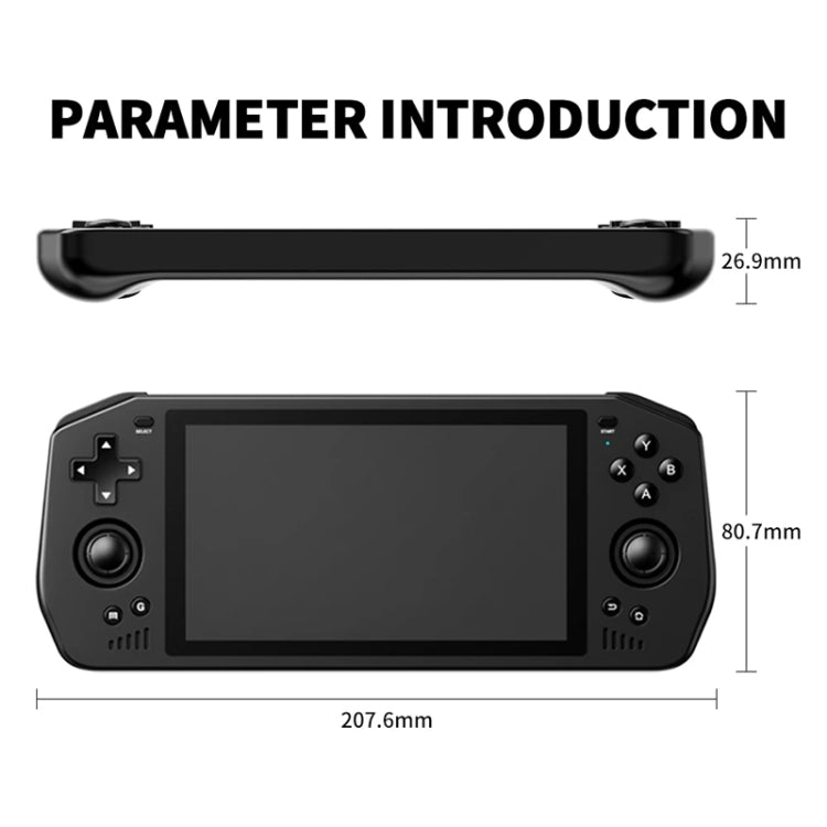 POWKIDDY X28  Android 11 Handheld Retro Game Console 5.5 Inch Touch IPS Screen Game Machine 4+64G