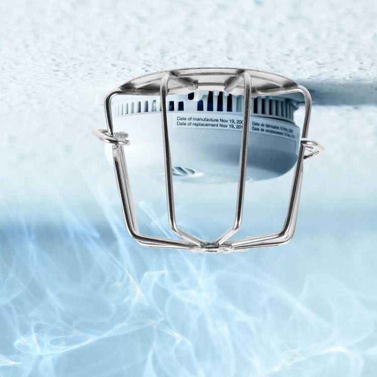 Non-disassembly Fire Sprinkler Head Protective Cover Bracket, Style: For 4-point Sprinkler