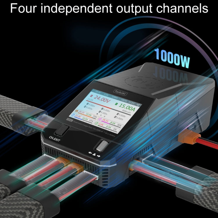 ToolkitRC Q6AC Airplane And Car Model Li-Po Battery Balance Charger(EU Plug)