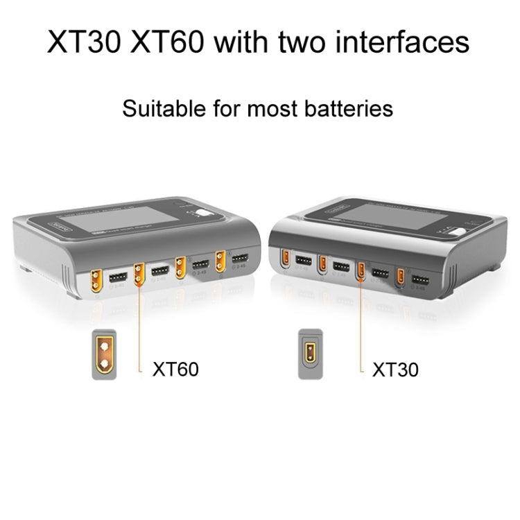 ToolkitRC Q4AC Four-Channel Airplanes And Drones Model Li-Po Battery Balance Charger(EU Plug)