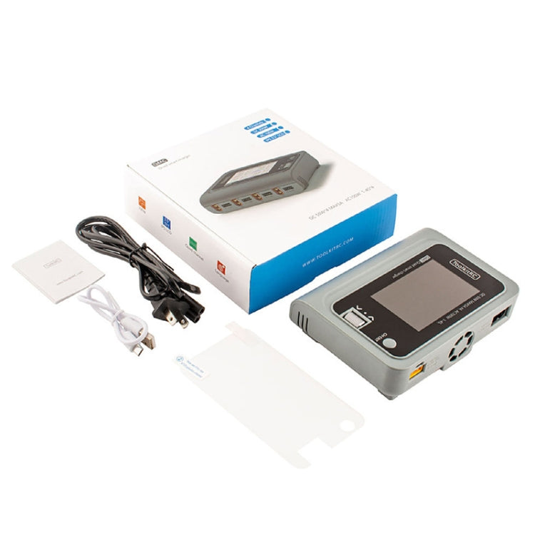 ToolkitRC Q4AC Four-Channel Airplanes And Drones Model Li-Po Battery Balance Charger(EU Plug)