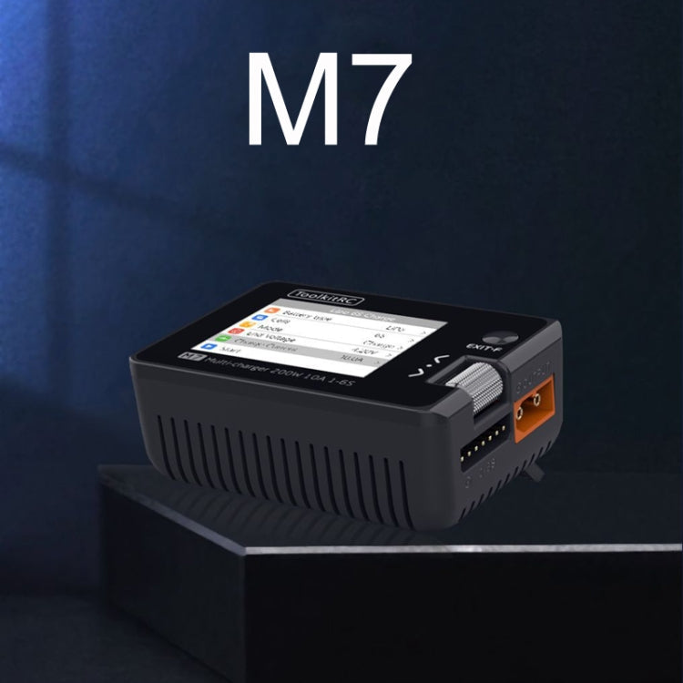 ToolkitRC M7 Boat Model Aviation Li-Po Battery Balance Charger(Black)