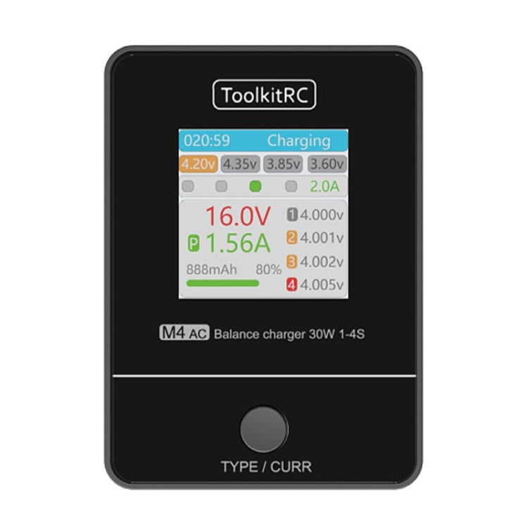 ToolkitRC M4AC Airplane And Car Model Li-Po Battery Balance Charger(US Plug)