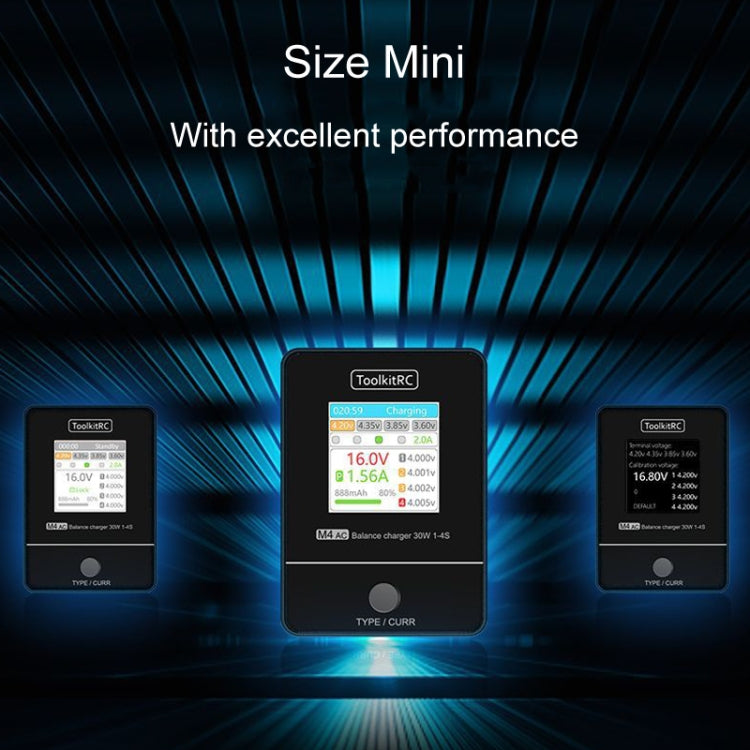 ToolkitRC M4AC Airplane And Car Model Li-Po Battery Balance Charger(US Plug)