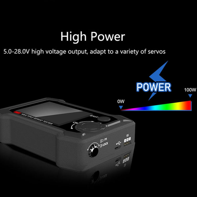 ToolkitRC ST8 Multi-Channel Servo Tester Signal Test Current Collector(Black)