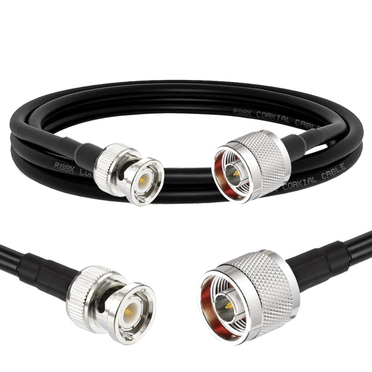 3m N Male To BNC Male RG8X RF Coaxial Cable