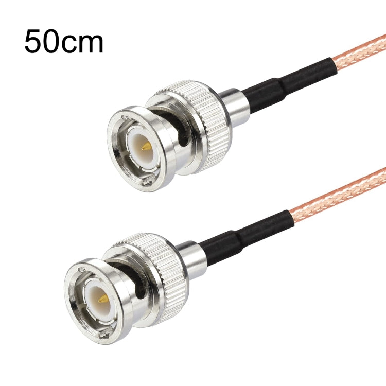 50cm BNC Male to Male RG316 RF Connection Cable BNC Extension Cable