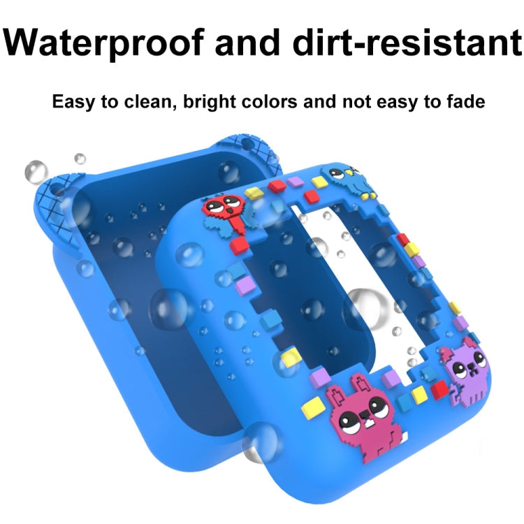 For Bitzee Electronic Pet Machine Silicone Protective Case(Mint Green)