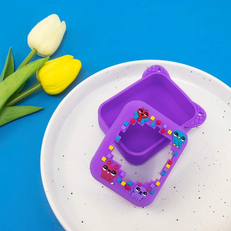 For Bitzee Electronic Pet Machine Silicone Protective Case(Blue)