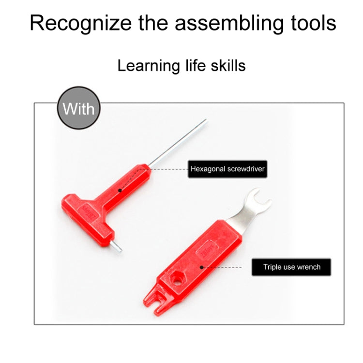 2011pcs / Box ZBToys Building Blocks Mechanical Toys Hand-Assembled Remote Control Trailer Metal Model