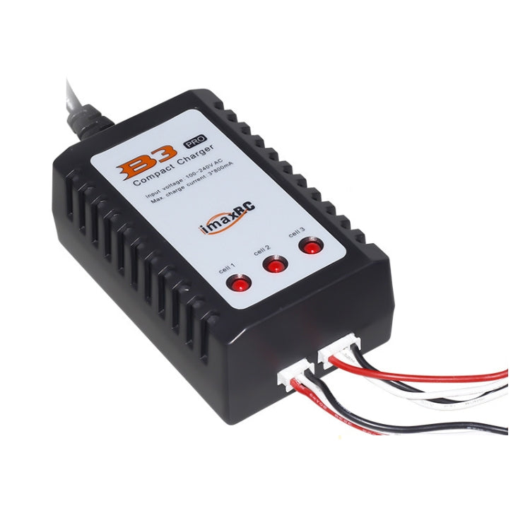 ImaxRC 7.4V/11.1V 2S/3S Model Aircraft Drone Lithium Battery Intelligent Balance Charger(US Plug)