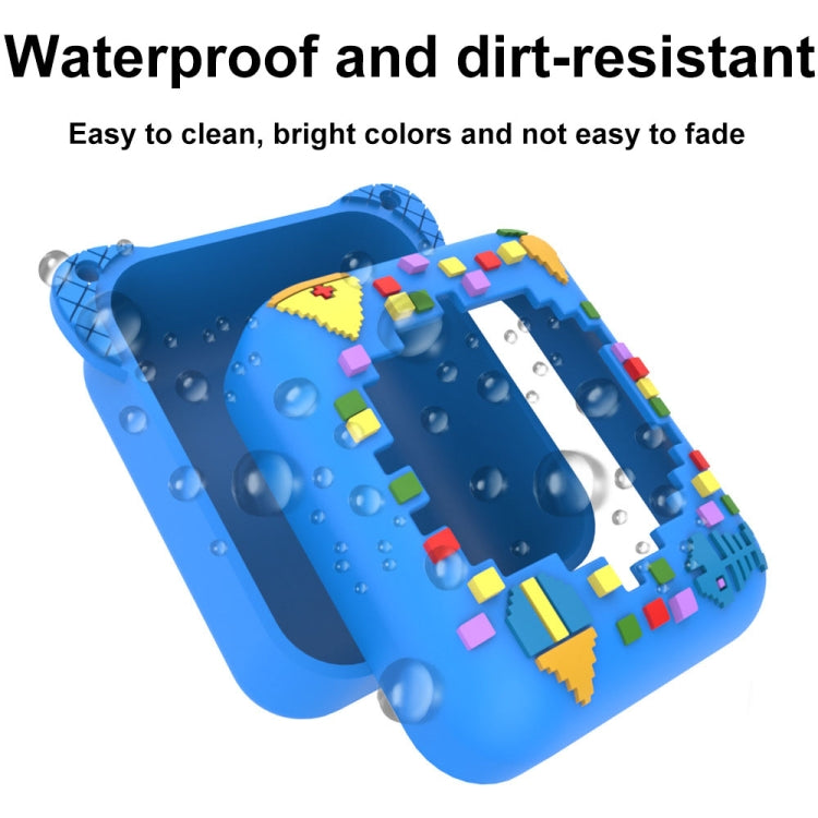 For Bitzee Electronic Pet Machine Silicone Protective Case(Blue)