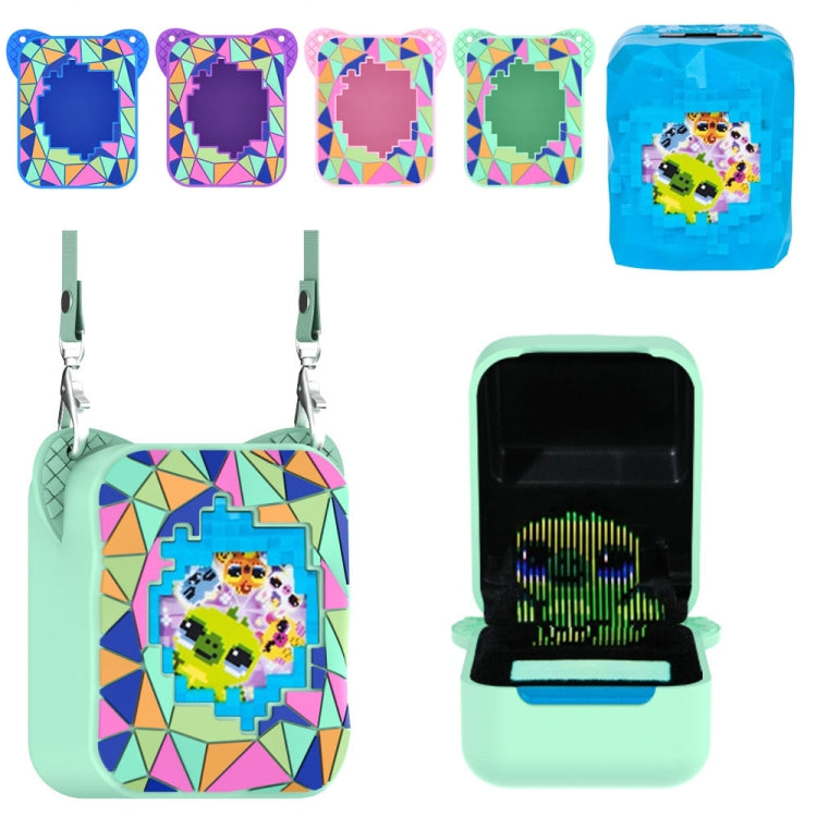 For Bitzee Magicals Digital Electronic Pet Gaming Machine Silicone Protective Cover(Mint Green)