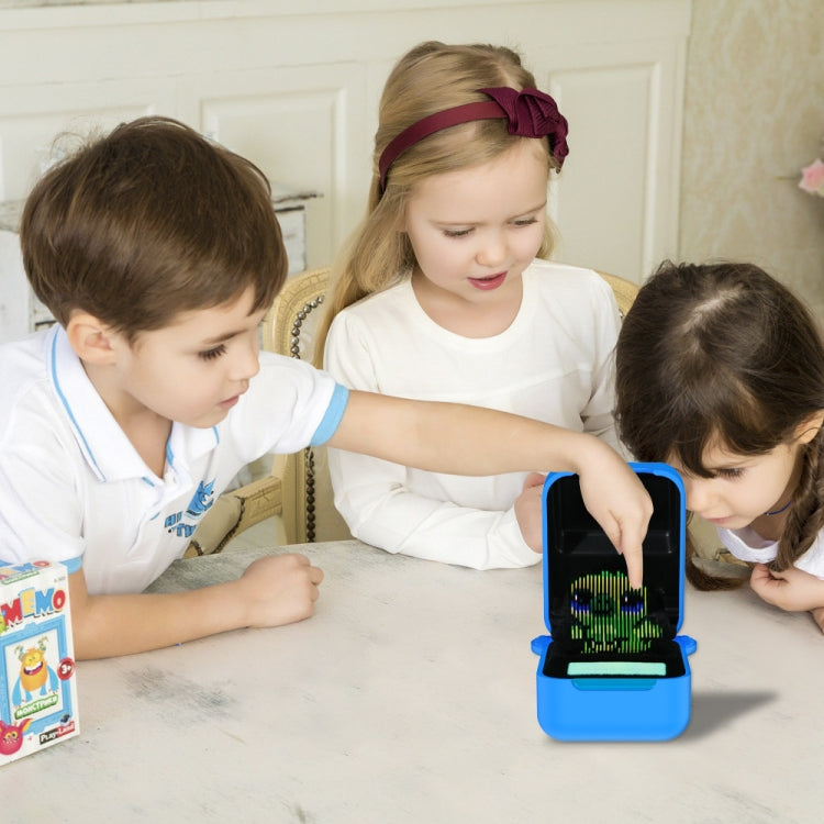 For Bitzee Magicals Digital Electronic Pet Gaming Machine Silicone Protective Cover(Blue)