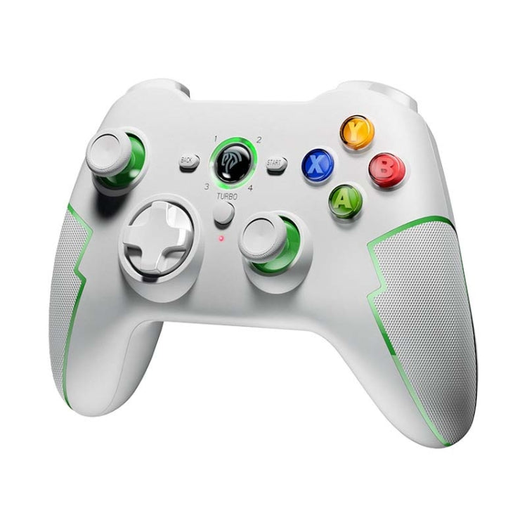 EasySMX 9013Pro  Wireless Game Controller For Switch / PS3 / IOS / Android / PC(White Green)